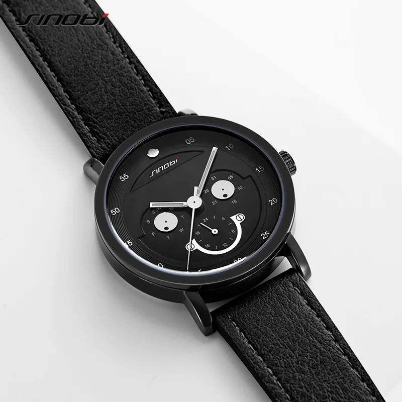 Часы SINOBI Мужские с креативным циферблатом обезьяны модные повседневные японским