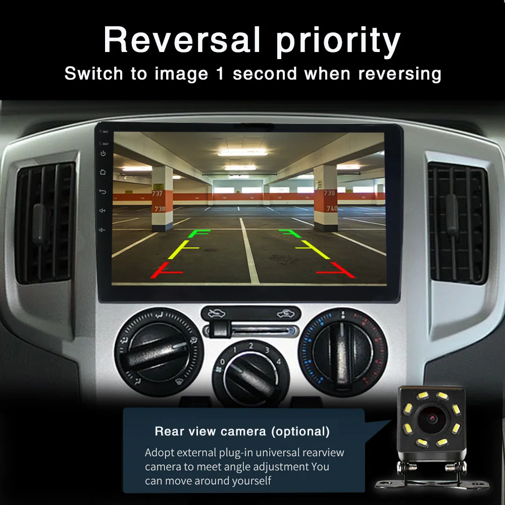 Car Player 9 Inch Android 9.1 1080p Universal Multi-Function Running Memory GPS Bluetooth Radio Steering Wheel Control | Автомобили и