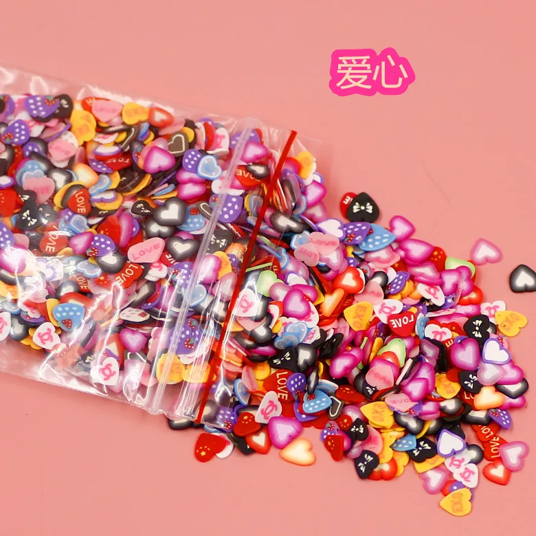 1000 шт. ломтики наполнитель для украшения ногтей и Нейл Арта набор Мягкая Керамика