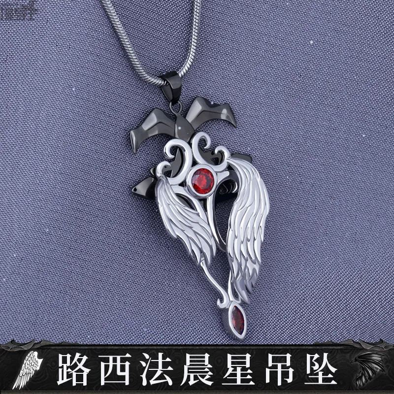 

Кулон со звездами Лу сяфа из серебра 925 пробы, Ювелирное Украшение унисекс с изображением утренней звезды, подарок на день рождения