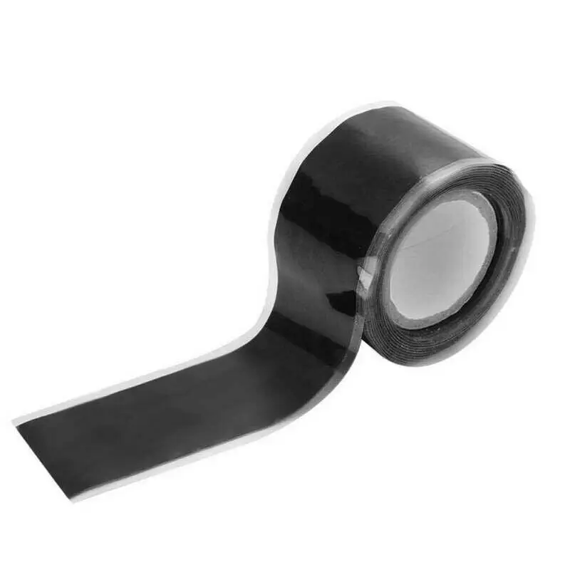 Не ремонтная лента 2 5*150 см прочный водонепроницаемый черный клей резиновый