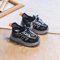 2021 new autumn baby boy girl shoes knitting mesh breathable infant toddler shoes soft bottom non slip child sneakers black
