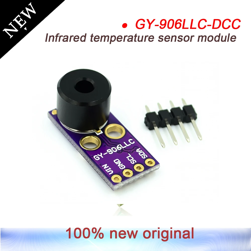 GY 906LLC DCC 906 MLX90614ESF ИК датчик температуры модуль/средний дист инфракрасный