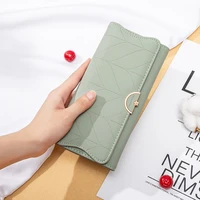 2022 new wallets fashion women wallets multi function high quality long wallet purse three fold design coin purse