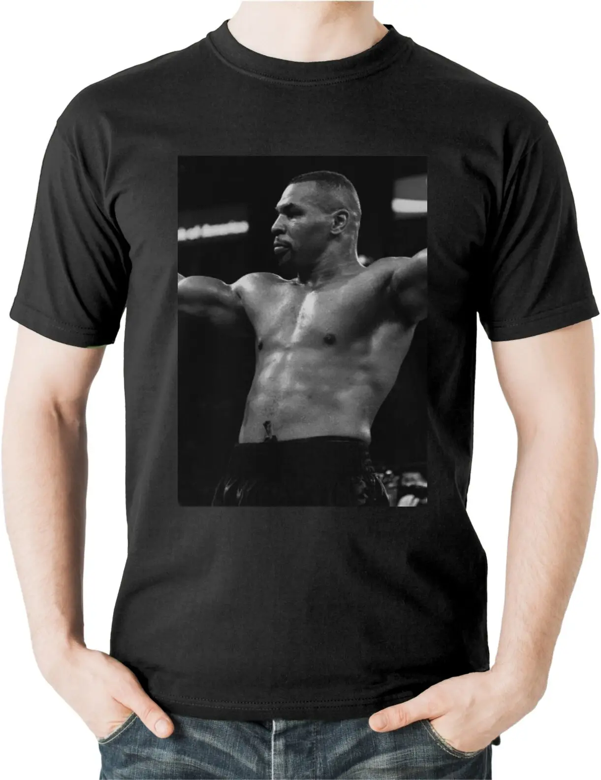 Футболка с изображением Железного Майка Бруклинского бокса тяжелого чемпиона