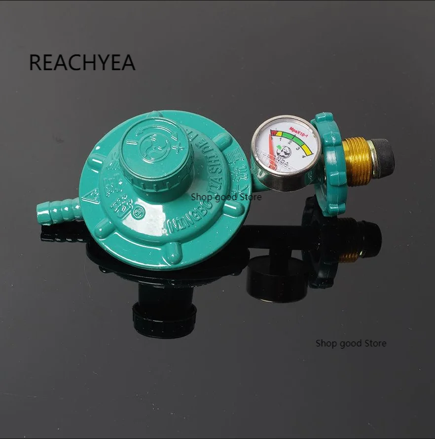 

household bottled liquefied petroleum gas regulator shockproof oxygen pressure regulator cylinder gauge gas burner repair parts