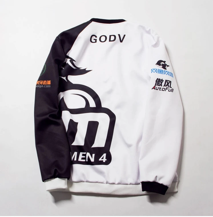 

PlayerUnknown's Battlegrounds 4AM E-Sports Team Uniform Jersey Match Jacket ID Custom Hooded Top Men Street Style Hooded Sweater
