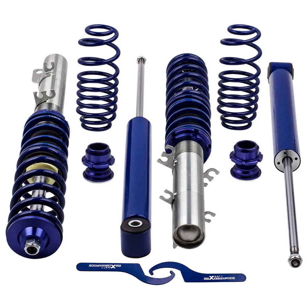 Стойки подвески Coilover для VW Volkswagen Golf MK4 1 9 TDi FWD амортизатор 1998 1999 2000 2001 2006 Audi TT Mk1 (8N) |
