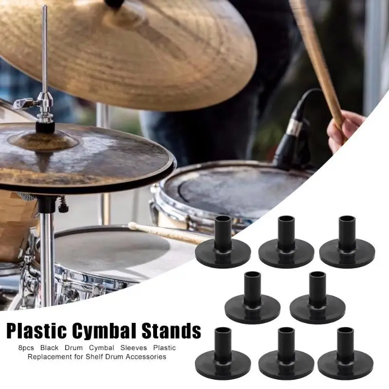 Пластиковые подставки для тарелок 8 шт./компл. Сменные аксессуары перкуссионные