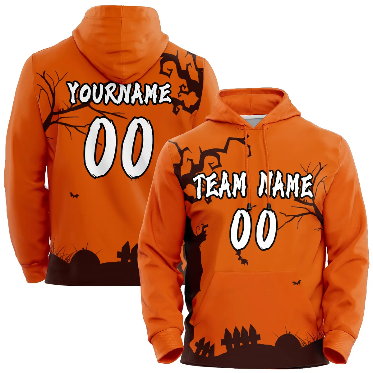 Custom Hooded Sweatshirts Personalized Print Your Name/Number Pullover Awesome Washable Soft Hoodie with Pocket for Men/Kid Fall