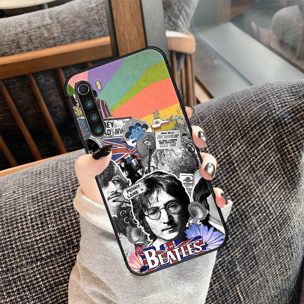 

Rock and Roll Band The Beatle Phone Case Cover Hull For XIAOMI Redmi 7 7a 8 8a 9 9a NOTE 6 7 8 8t 9 9s Pro Max 4X black Cell