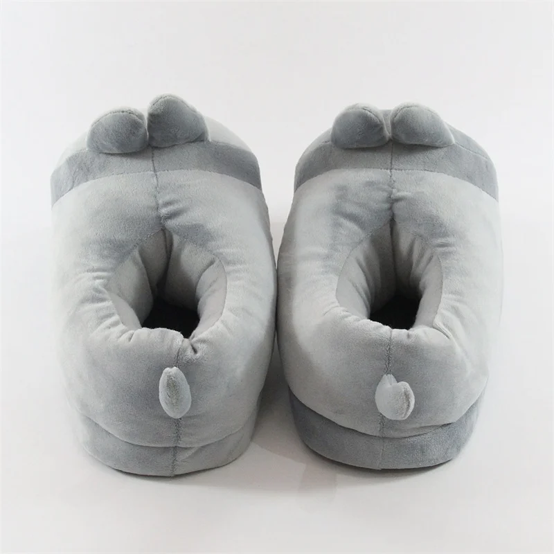 Zapatillas de felpa de dibujos animados para hombre y mujer, zapatos c&aacute;lidos Unisex de estilo KPOP, Stray Skzoo, Animal de peluche, Changbin, flirmin, Hyunjin, leesaber-4