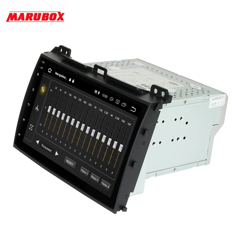 Marubox 9A107PX5 DSP 64 ГБ Штатная магнитола для Тойота Land Cruiser Prado Лексус GX 2002 2009 9'' IPS