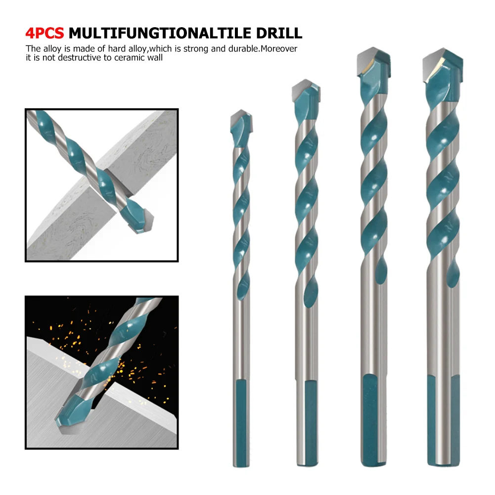 Керамические металлические сверла с круглым хвостовиком 6 мм 12 DIY настенная пила