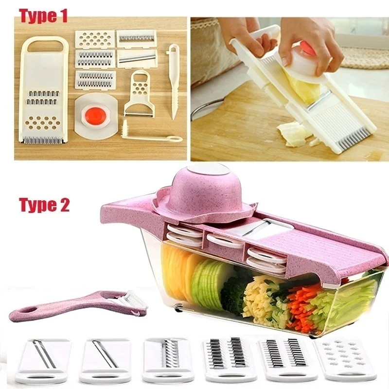 Креативный мандолин резак для овощей лезвие из нержавеющей стали ручная