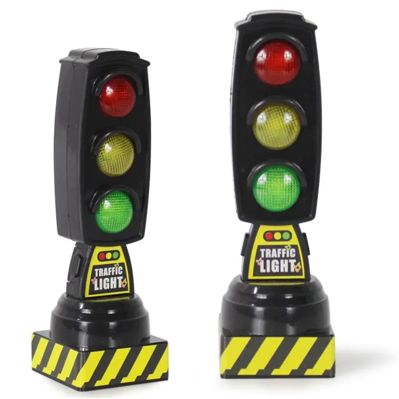 Пение движения светильник игрушка сигнал светофора модель Дорожный Знак - Фото №1