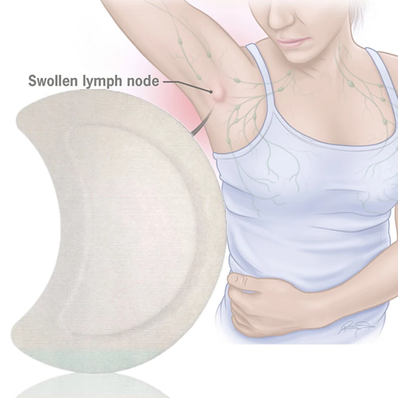 

10/20 пластырь для лимфатического дренажа шеи, травяной пластырь против отеков, медицинский пластырь для расслабления, здоровый уход за телом