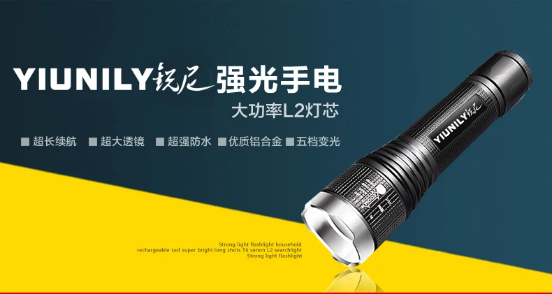 

Ultra Bright Flashlight Pocket Clip Waterproof Recargable Portable Powerful Flashlights Outdoor Torch Zaklamp Lighting DF50SDT