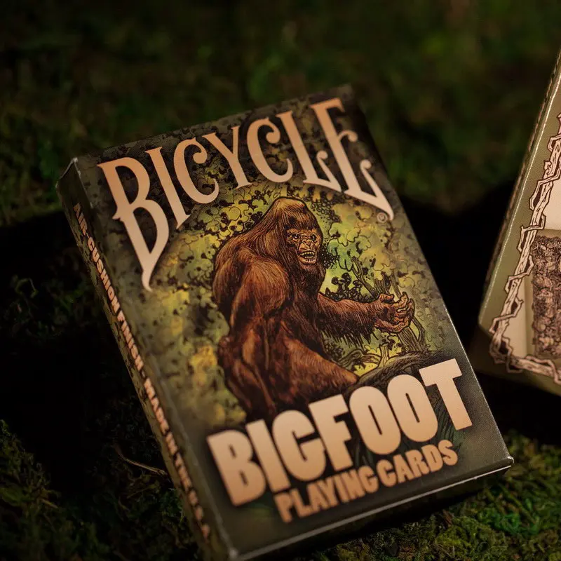 1 колода велосипед BigFoot игральные карты размер покера USPCC волшебные Новые