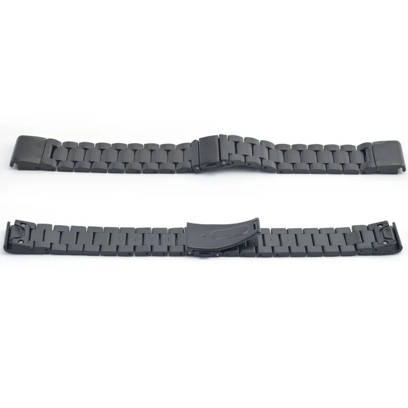 Ремешок из нержавеющей стали для наручных часов Garmin Fenix 5 5x 5s Plus 6 6S 6x Pro 3 HR