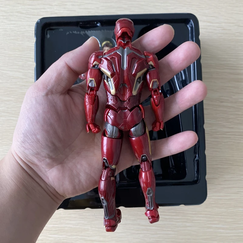 

Marvel MAF 022 Iron Man Action Figures MK45 Model Toys