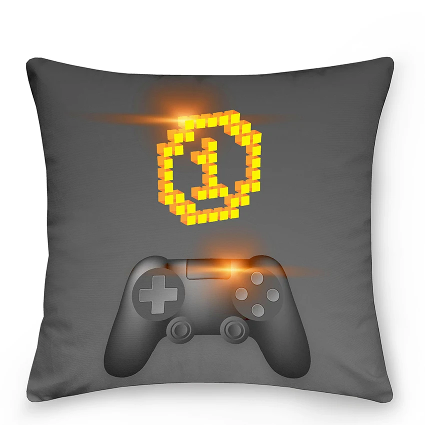 Подарок для Gamer видеоигры игровая Подушка Спальня декоративный чехол подушки из
