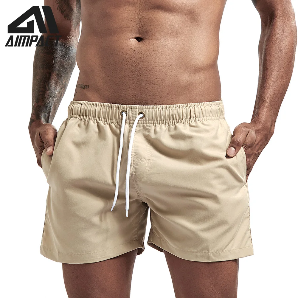 

Aimpact Mens Swimwear Swim Shorts Trunks Beach Board Shorts Swimming Pants Swimsuits Mens Jogging Running Sports Surffing shorts
