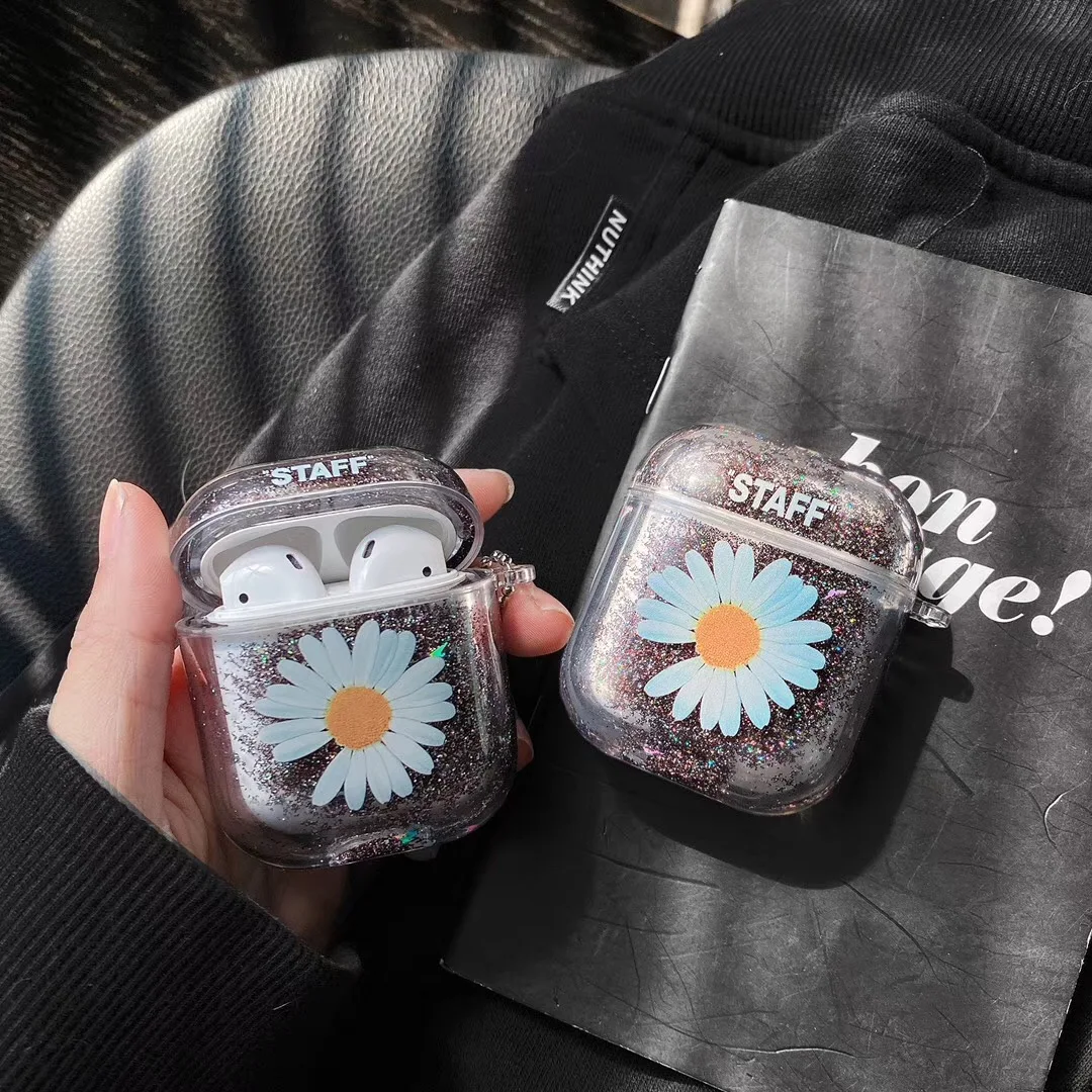 Роскошная Беспроводная bluetooth гарнитура G dragon peaceminusone x Fragment Daisy для Apple Airpods 1 2