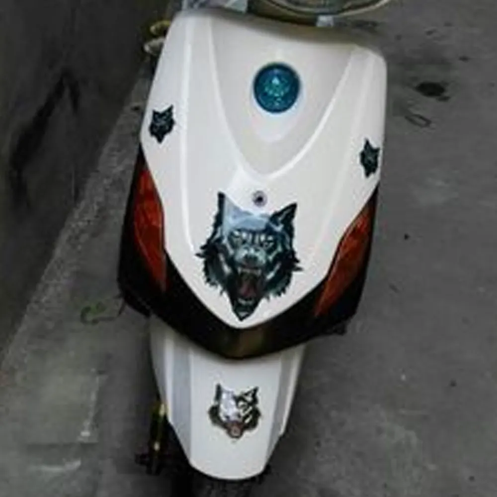 1 шт. наклейка на голову волка с животными бампер окна автомобили грузовики