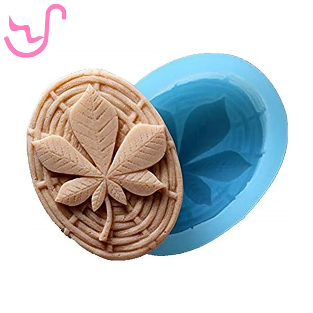 3D DIY силиконовые формы для изготовления мыла в виде кленового листа Форма
