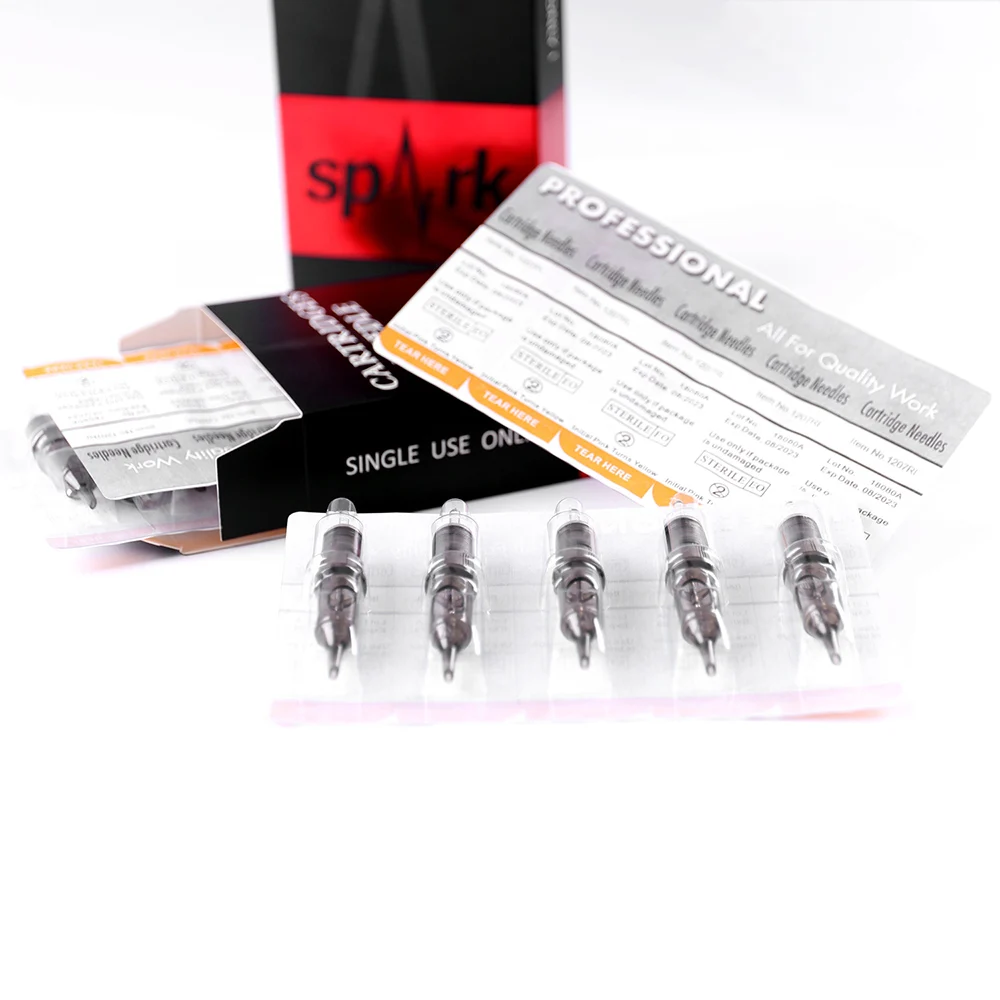 20 шт./лот оригинальный картридж с фильтром иглы для тату круглая ручка татуажа