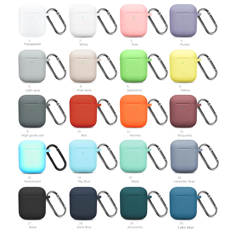 Жидкие силиконовые наушники корпус для AirPods анти-грязь APPLE airpods чехол розовый черный темно-синий желтый красный