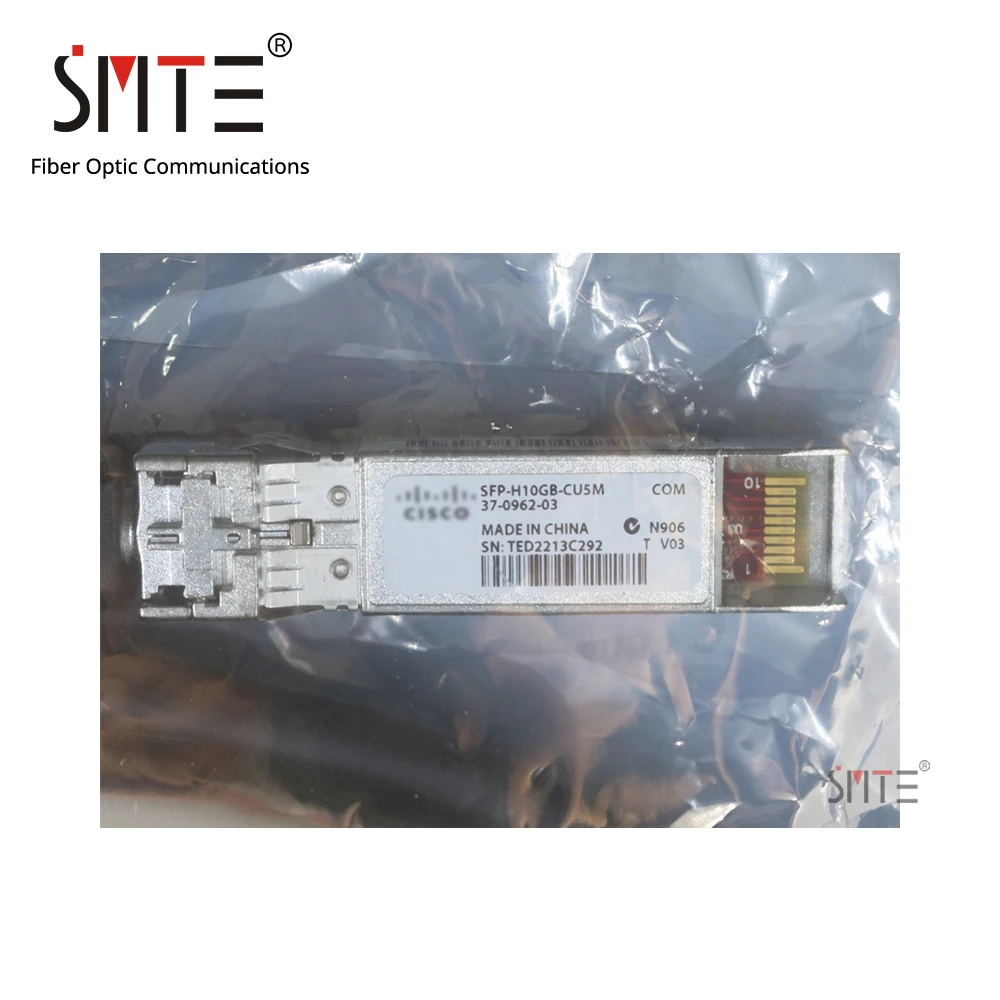 SFP H10GB CU5M 37 0962 03 5m 10G DAC 10 гигабитный Волоконно-Оптический Высокоскоростной медный