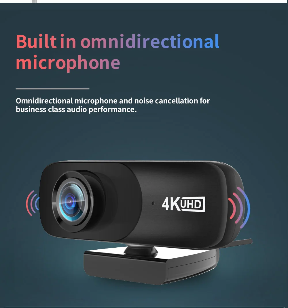 

Webcam H.264 PC Camera 800W Pixels Web Cam USB Web Camera with Microphone for Distance Learning