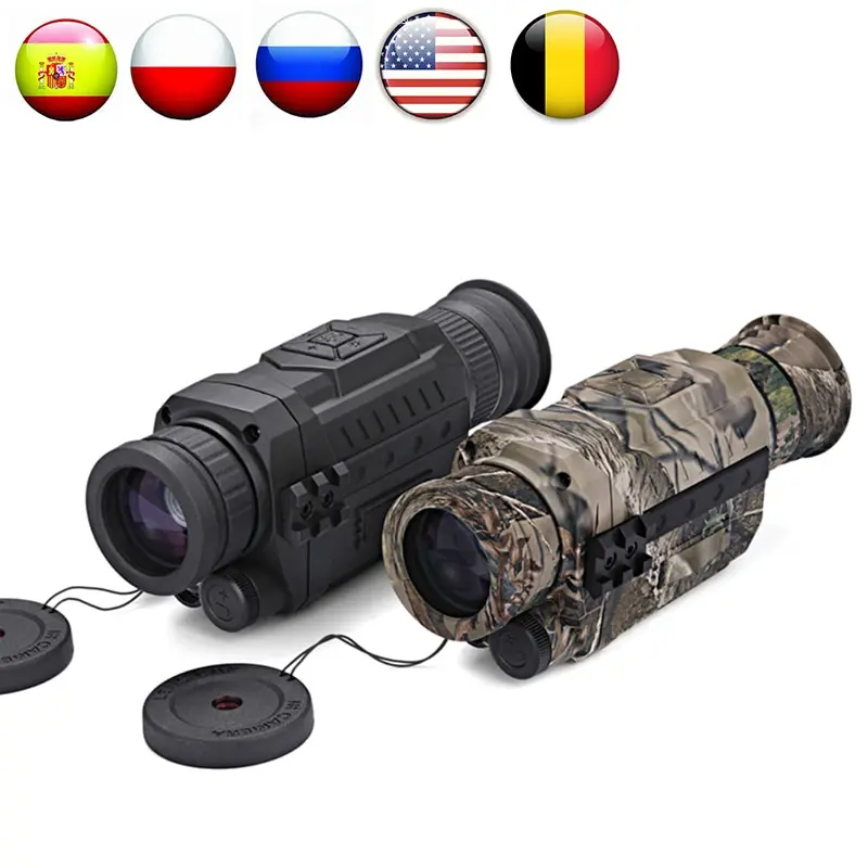 

Digital Night Vision Monoculars full dark DVR NIght Vision Scope 8X Optical Magnification Photo Video Hunting Cameras