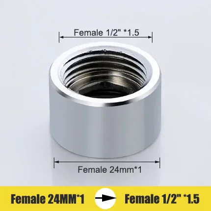 

Переходник для смесителя M24, 1 шт., 16, 18, 19, 20, 22, 24, 1/2 дюйма