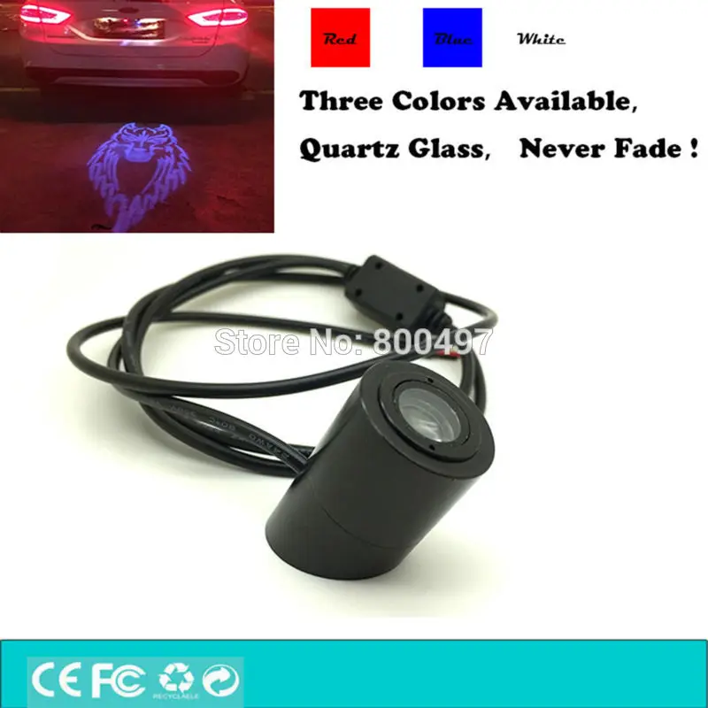 

Car LED Tail Logo Wolf Head Light Rear Driving Warning Lamp For Volkswagen BMW Audi Toyota Ford Opel Renault Suzuki Saab