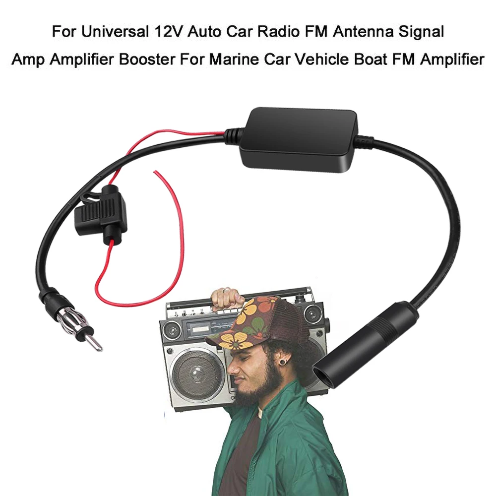 12 В усилитель сигнала устройство автомобильное радио антенны авто FM Антенна