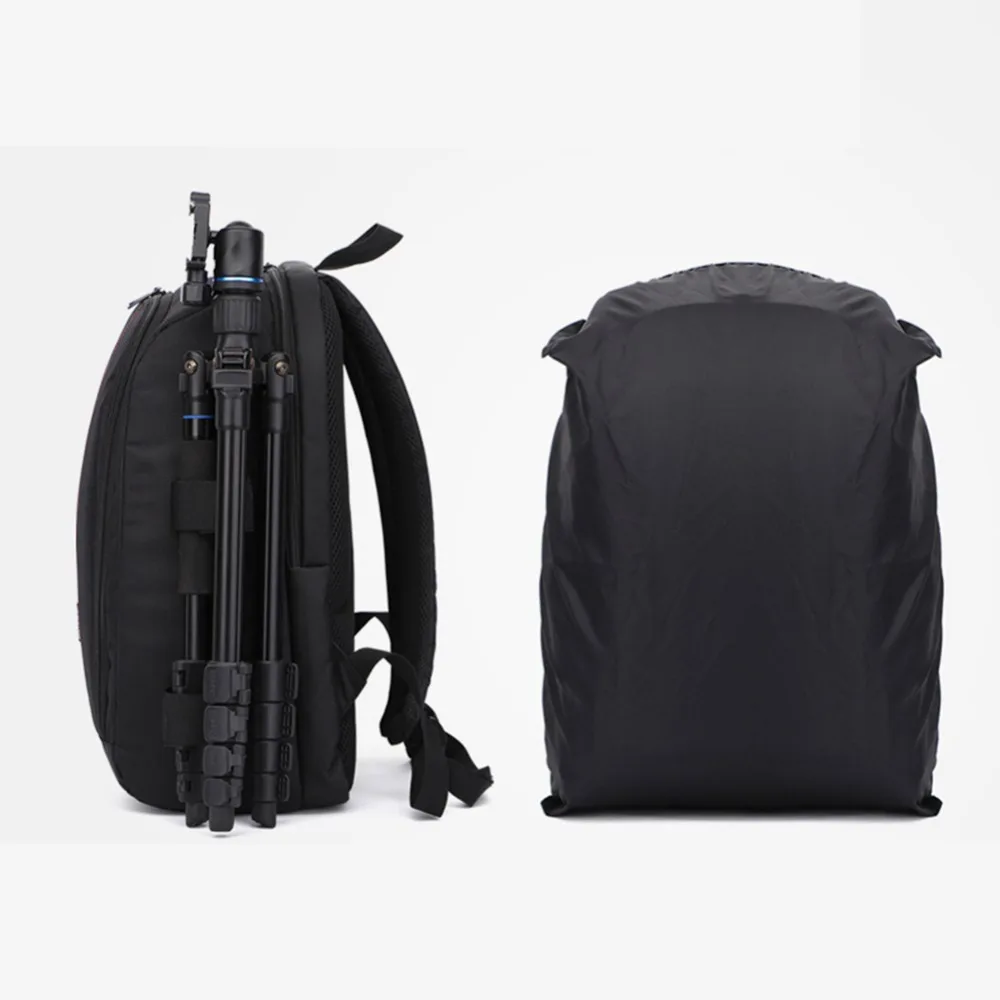Водонепроницаемая нейлоновая камера для хранения Backpak сумка через плечо большая емкость рюкзак для переноски штатив чехол для объектива для DSLR камеры