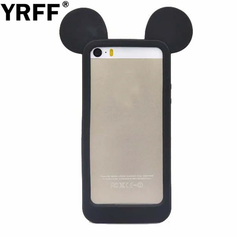 YRFF симпатичный чехол бампер с ушками мыши для iphone 6 S мягкие силиконовые чехлы