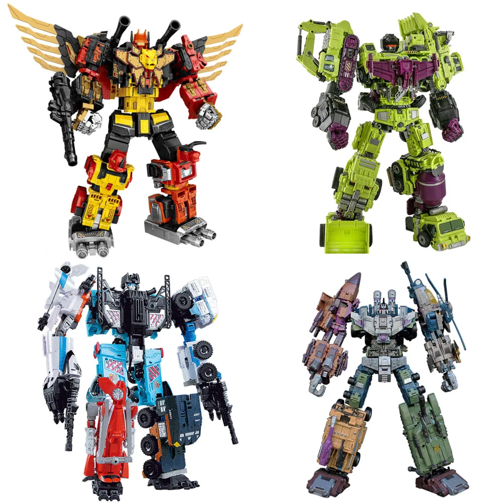 BMB BPF Weijiang NBK JINBAO HaiZhiXing G1 экшн-Фигурка-трансформер игрушка Predaking Bruticus девастатор