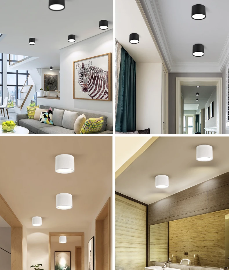 Smart Home Motion Sensor LED Ceiling Lights Lamparas 10W 12W 15W 18W 20W 24W For Hallway Stairs Depot Kids Room Ceiling Lamps ceiling lights for hall