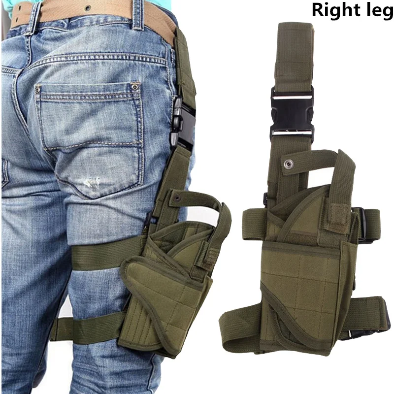 Tactical Hunting Gun Holster for Glock Beretta Sig Airsoft Combat Universal Left Right Drop Leg Thigh Adjustable | Спорт и