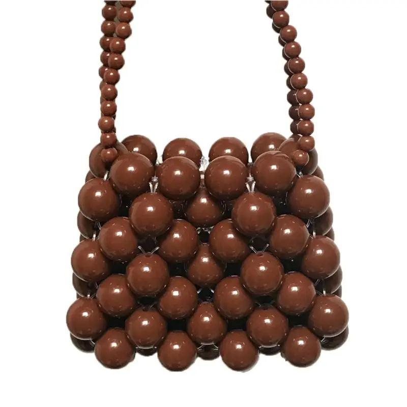 

Women Beaded Shoulder Lady Crossbody Bag Party Tote Messenger Satchel Purse H8WD