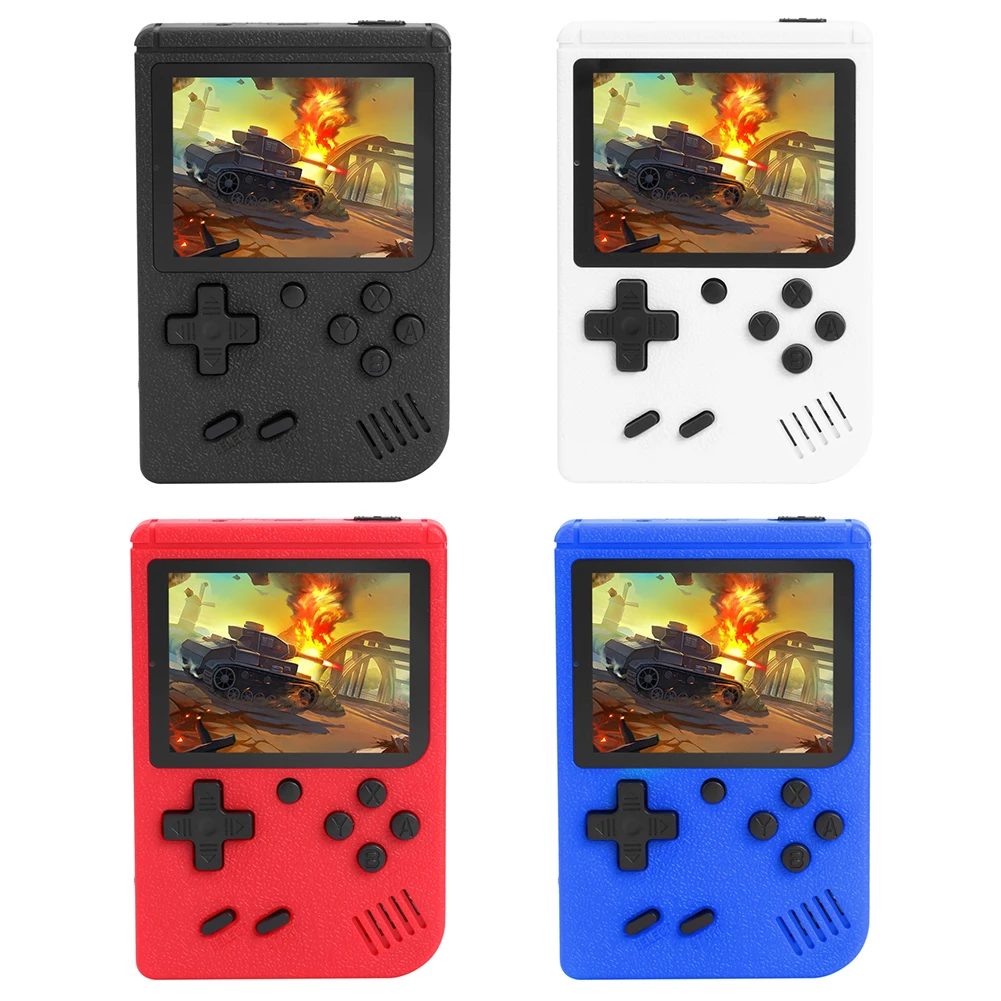 

3.0 Inch Handheld Video Games Console Built-in 400 Retro Classic Game Portable Pocket 8 Bit Gaming Player Gamepads for Kids Gift
