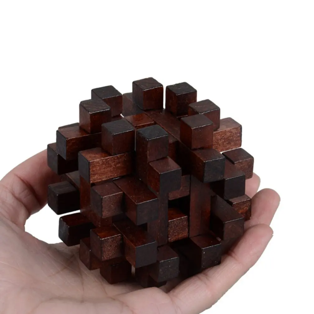 Детские умные игрушки подарки большие деревянные головоломки развивающие