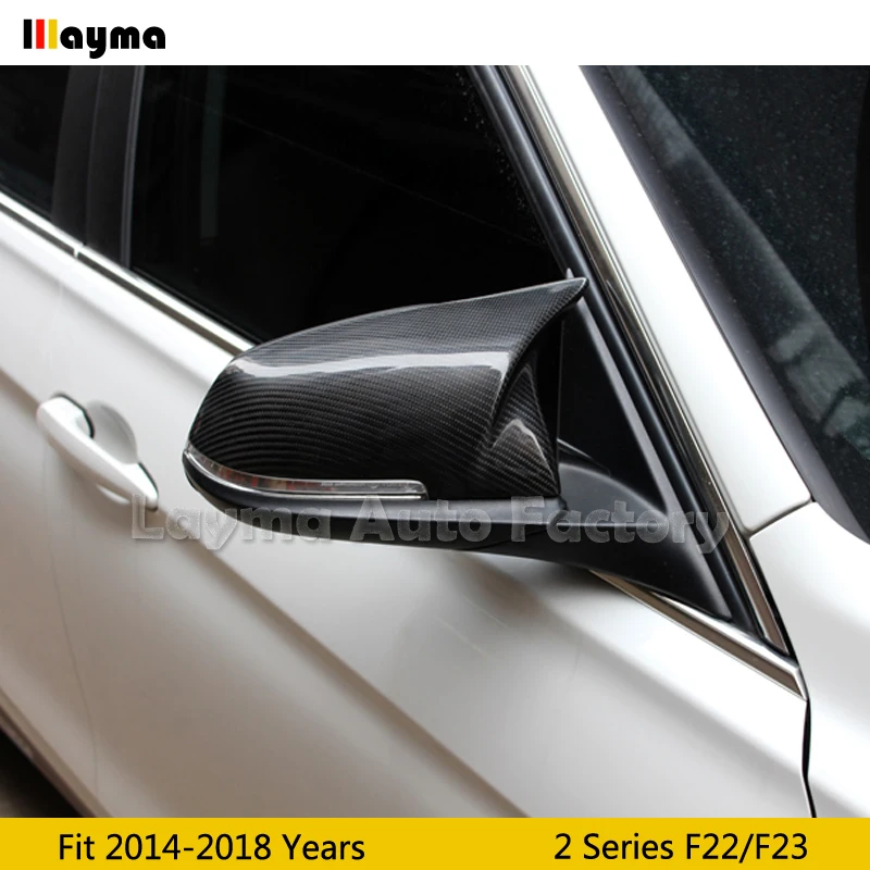 F23 м Стиль Крышка для зеркала из углеродного волокна BMW 2 серии двери 218i 220i M235i M240i