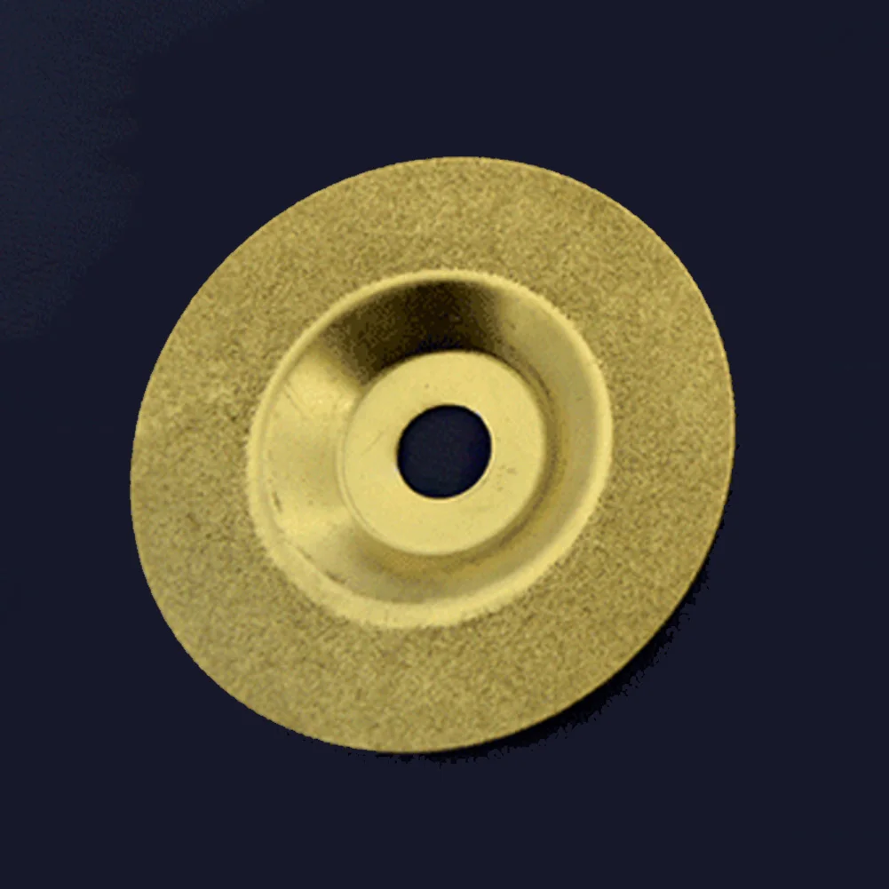 Электрическая резка Disck 100 мм Щепка/золото Алмазное покрытие диск стекло камень