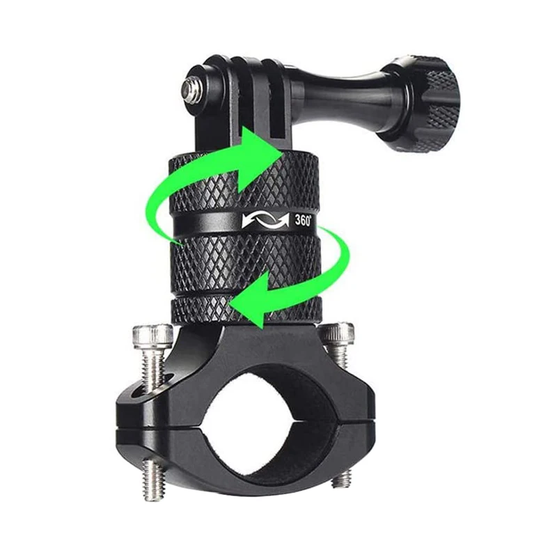 

Bicycle Mount Rotatable Bike Handlebar Mount Holder Adapter Bracket for GoPro Hero 9 8 7 6 5 4 Yi 4K Sjcam Eken Go Pro Accessory