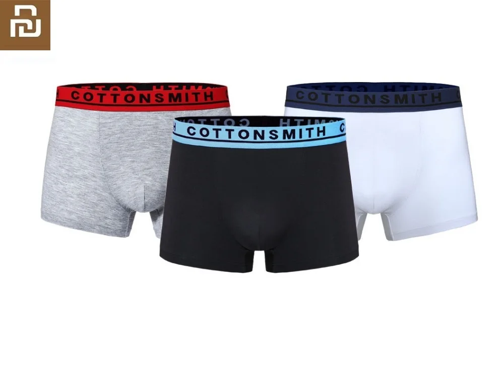 Youpin новые удобные Модальные боксеры мужские трусы высокоэластичные дышащие